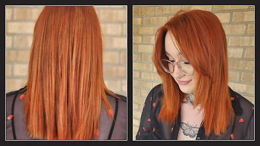 Allover Copper Hair Color