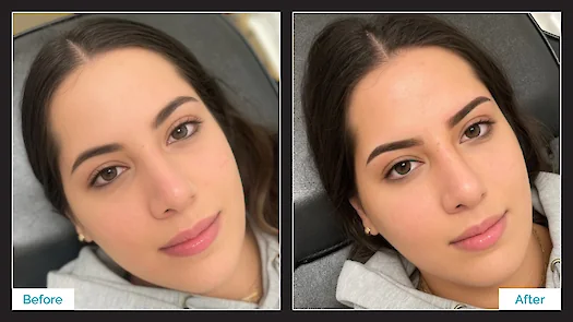 Powdered Brows - Before & After